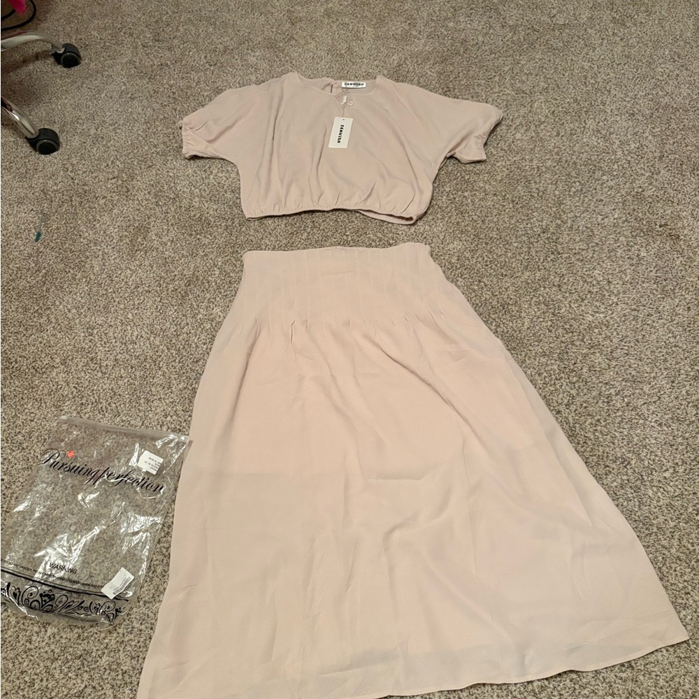 2 piece skirt set